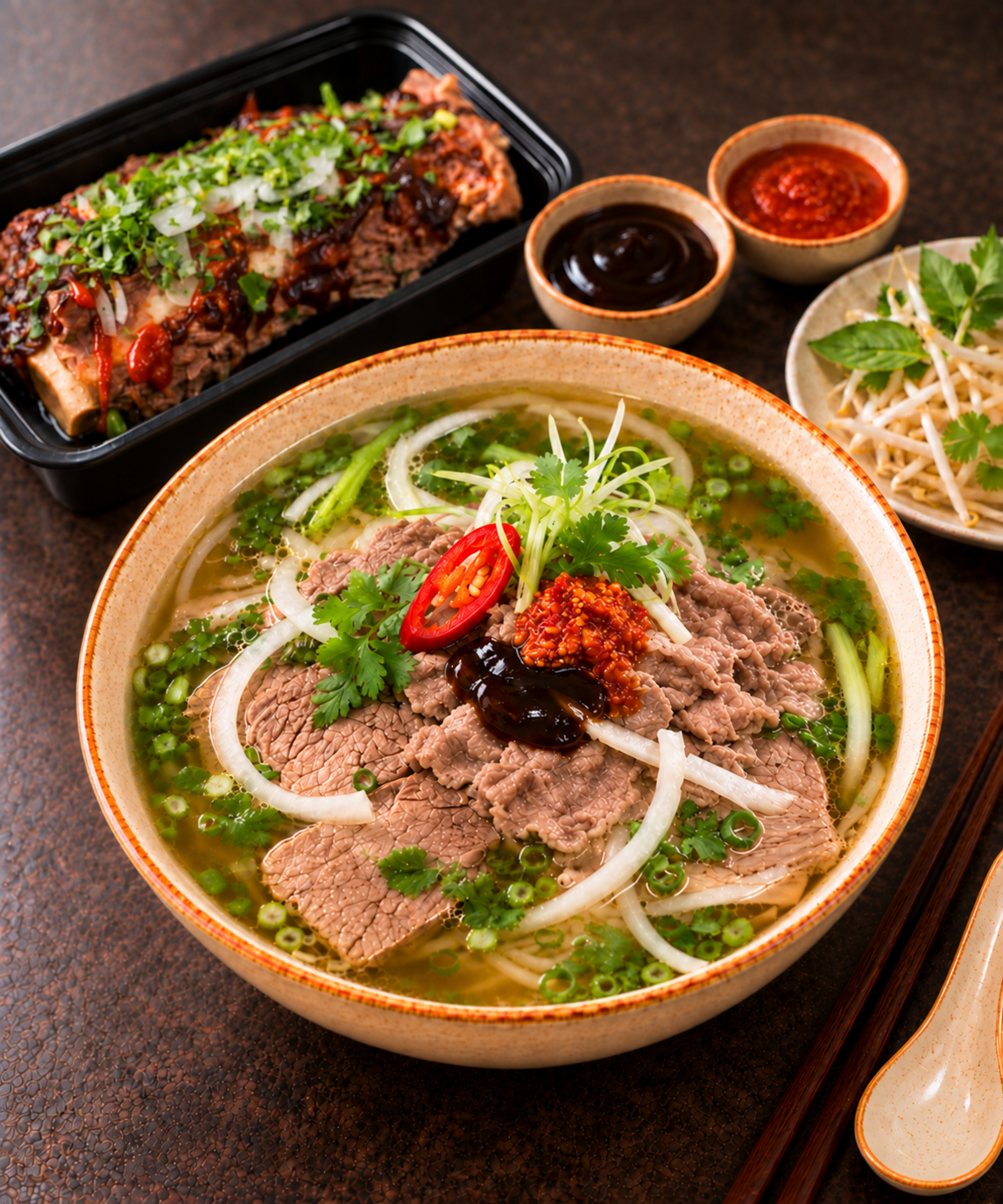 Phở Bò – Vietnamese Beef Noodle Soup